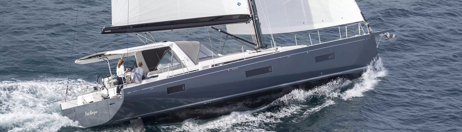 Oceanis Yacht 60: как оценить переход в 60-футовый парусный класс Oceanis Yacht 60: экстерьер на ходу