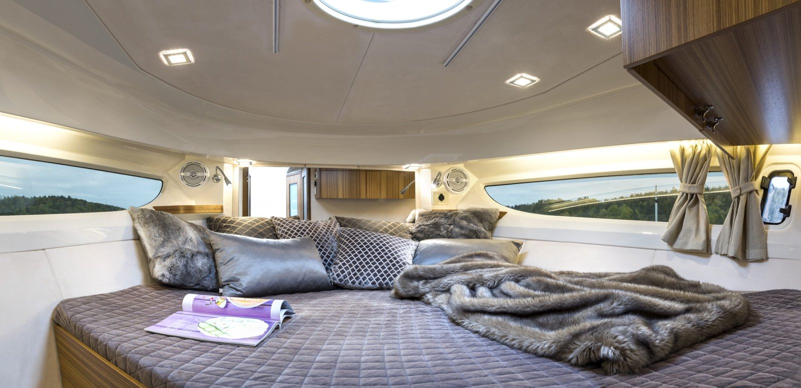Marex 310 Sun Cruiser: носовая каюта