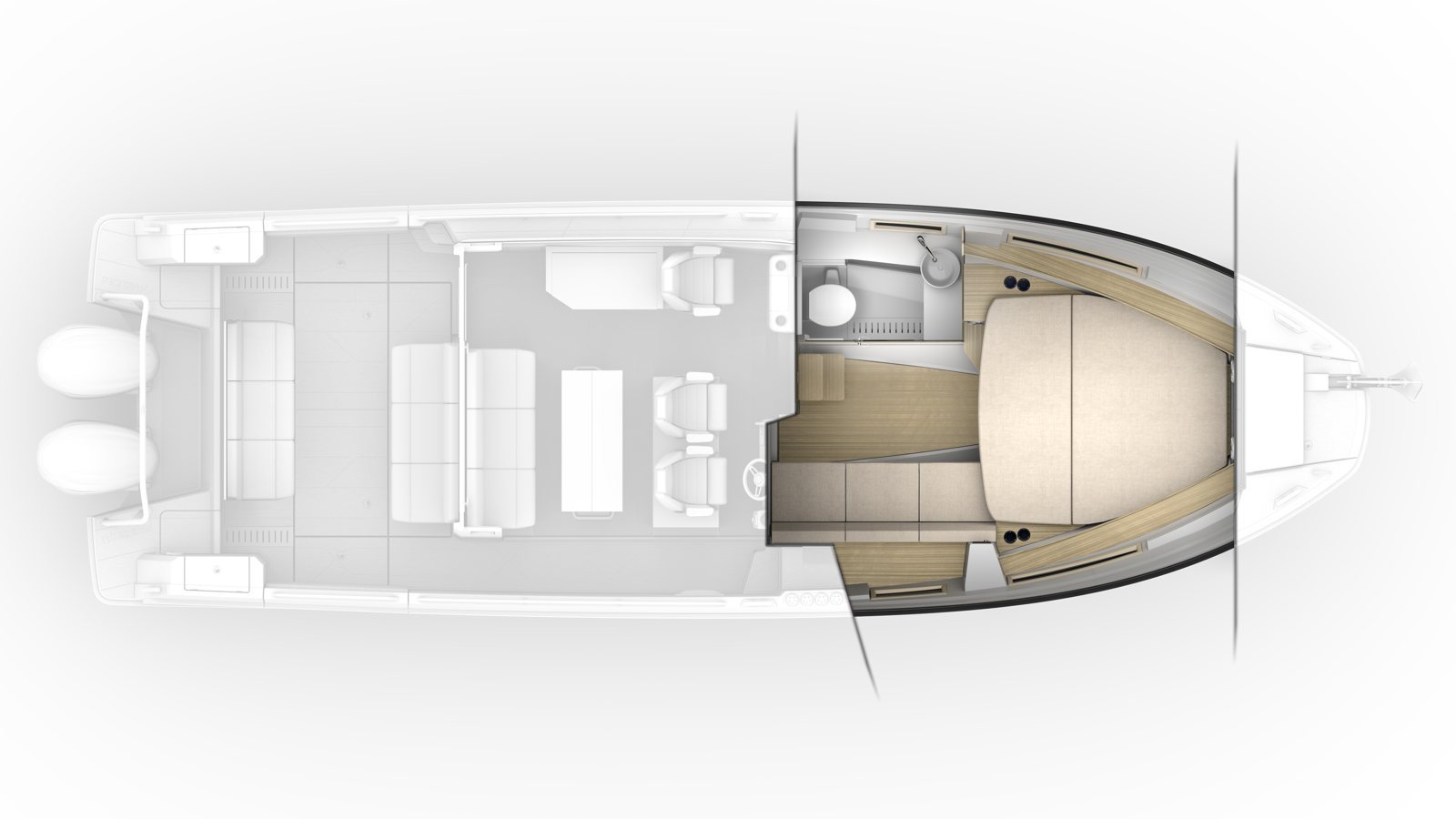 Quarken 35 Cabin: что проверить в версии, планировке и спецификации Quarken 35 Cabin