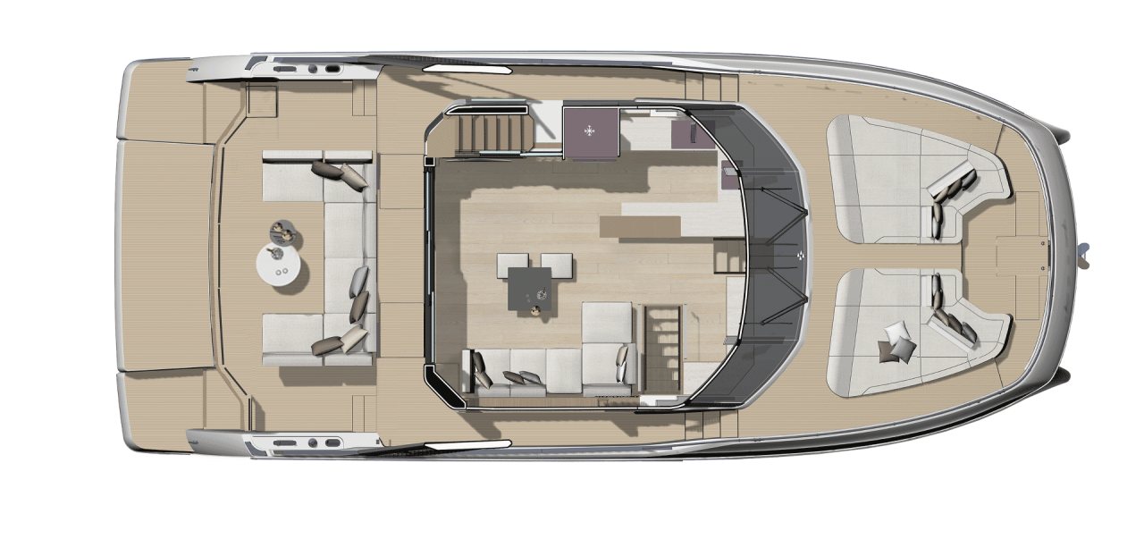 Prestige M7: как оценить пространство моторного катамарана без рекламных иллюзий Prestige M7