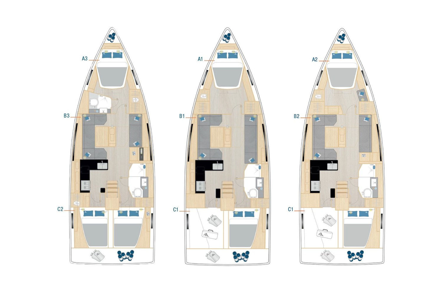 Hanse 410: две или три каюты для настоящего семейного сезона Hanse 410