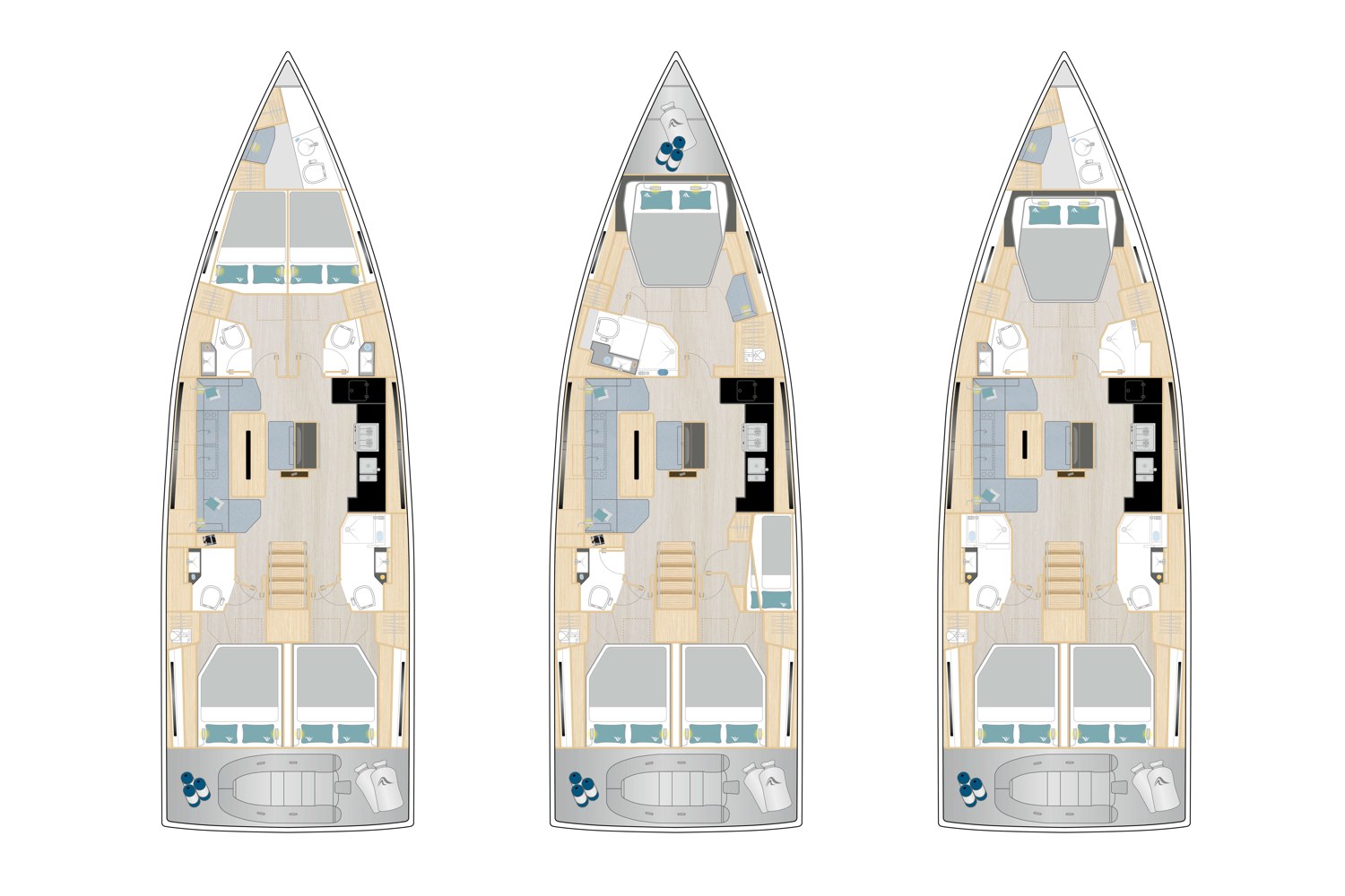 Hanse 510: большая парусная яхта для небольшой команды Hanse 510