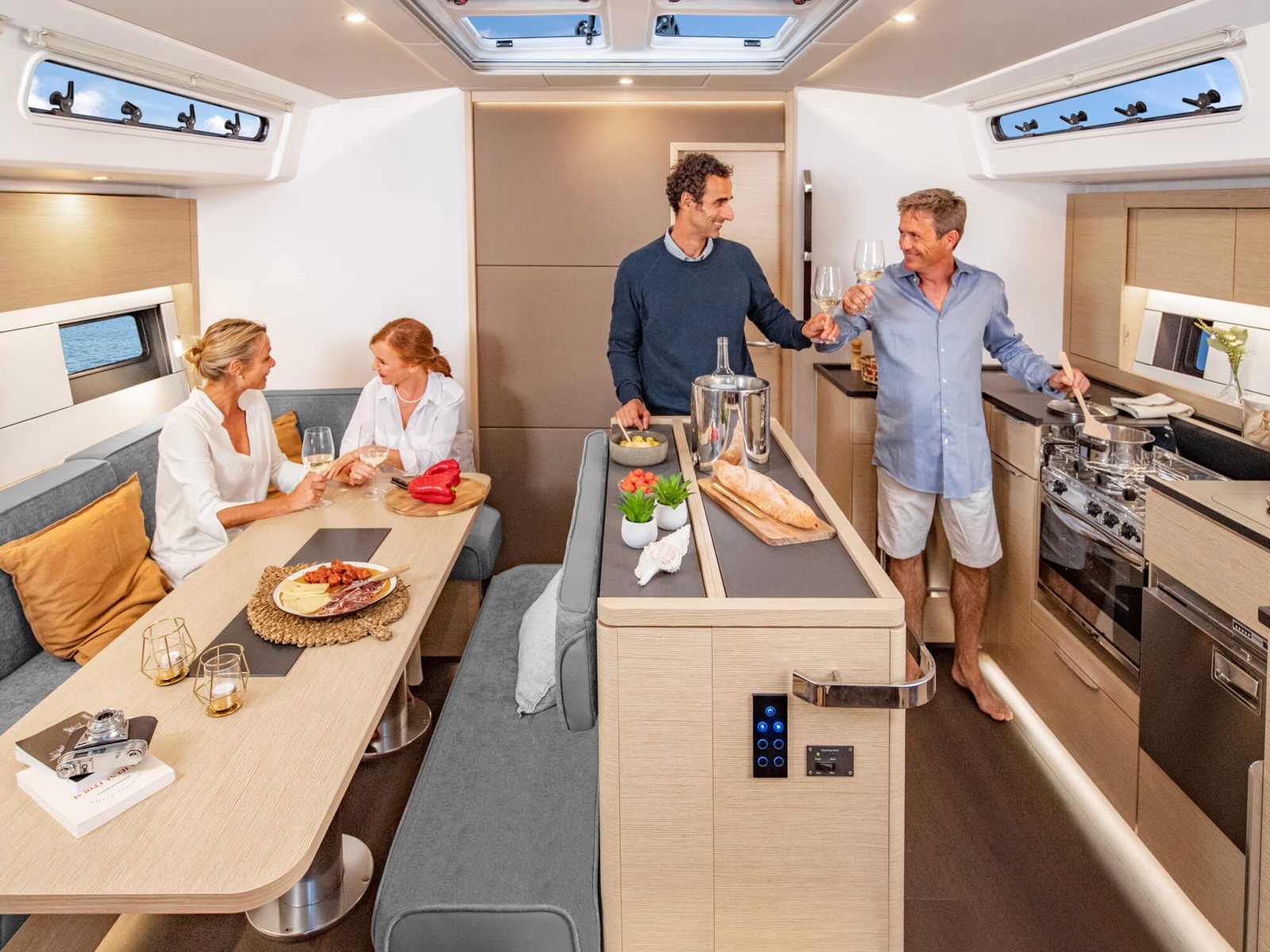 Hanse 510: большая парусная яхта для небольшой команды Hanse 510