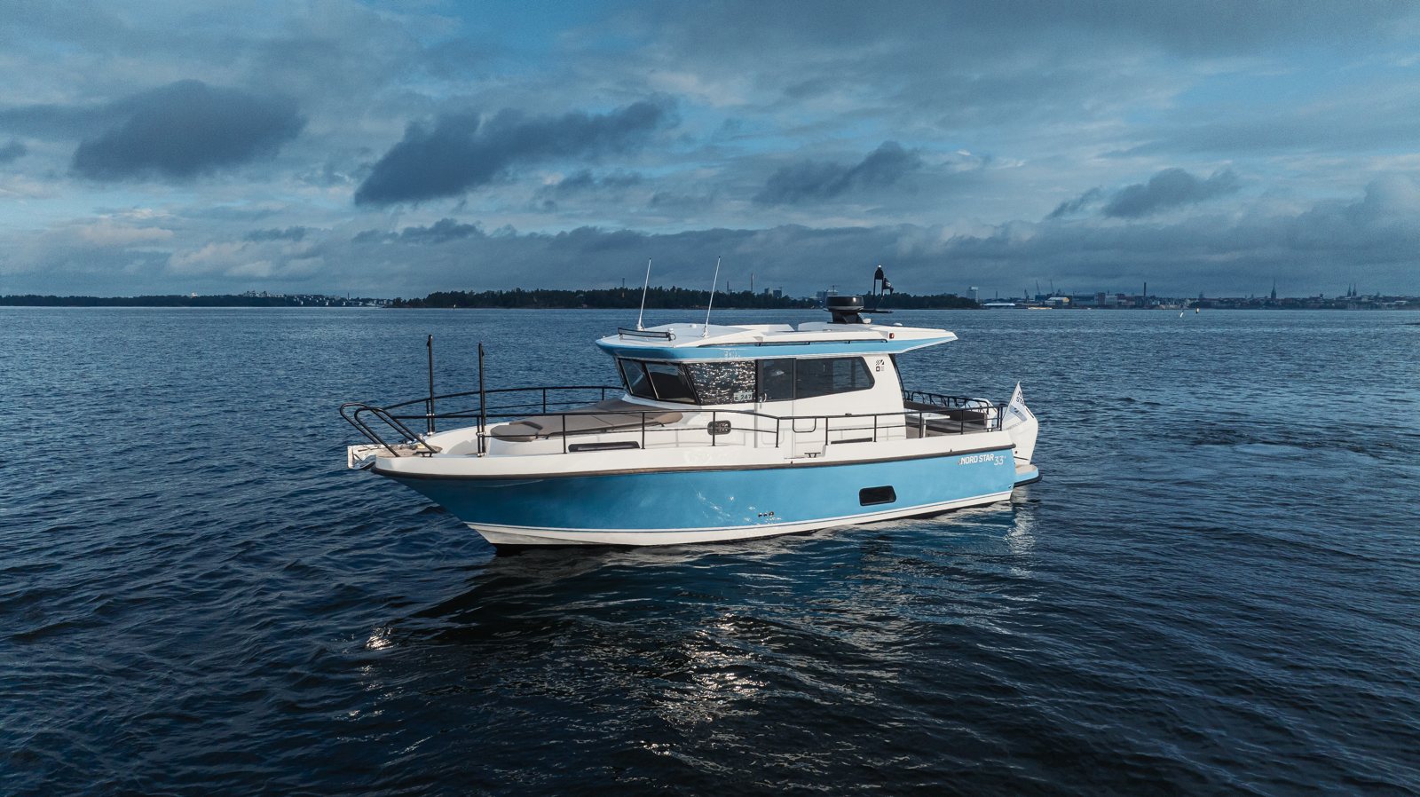 Nord Star 33+ Outboard: зачем закрытому круизеру два подвесных V10 Nord Star 33+ Outboard