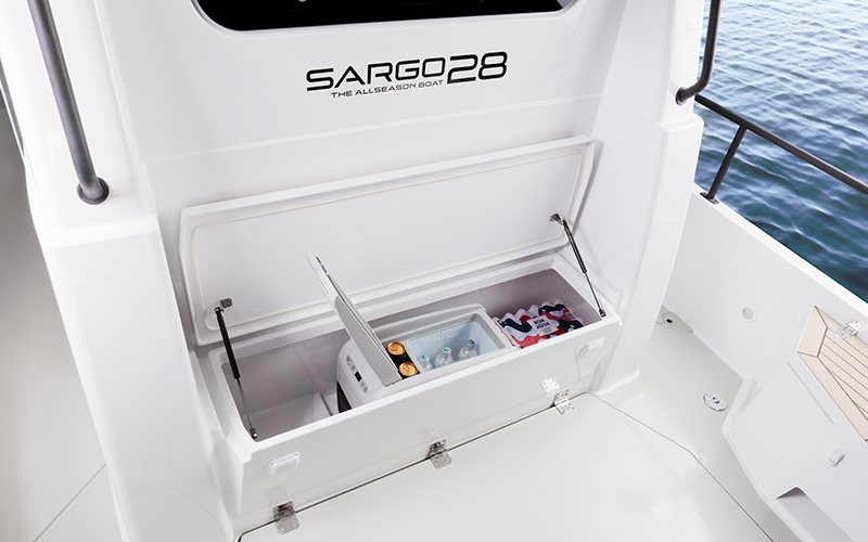 SARGO 28 и 31 Outboard: выбирать по своему причалу и своей семье SARGO 28 и 31 Outboard