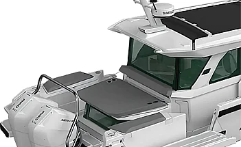 axopar-38-xc-cross-cabin-c18-deck-layout-or-configuration-render-src047