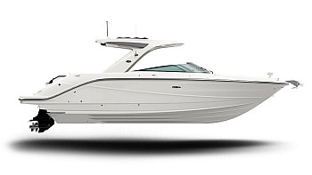 Sea Ray: SLX 310: вид сбоку
