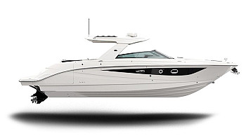 Sea Ray: SLX 400: вид сбоку