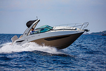 Sea Ray: Sundancer 265 на ходу
