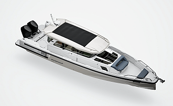53_Simrad_HALO_20_Plus_установка_на_катере