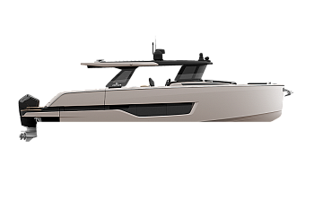 Cranchi: Cranchi A48 O/B, профиль в цвете Grigio Baia