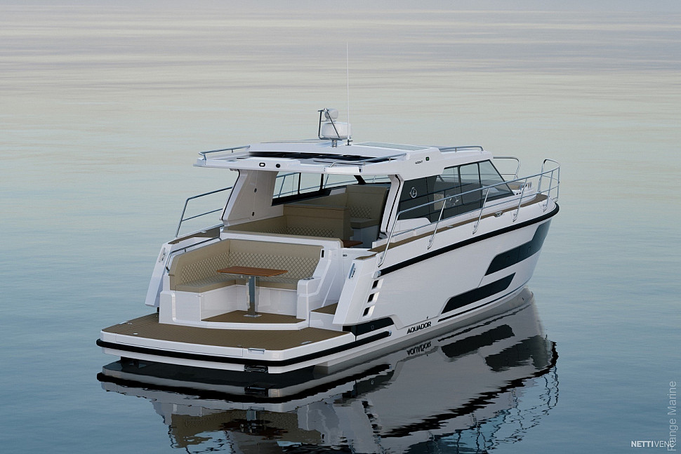 Aquador 400 HT: вид и компоновка