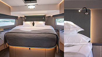 Nimbus 495 Flybridge: малая каюта Nimbus: Nimbus 495 Flybridge: малая каюта